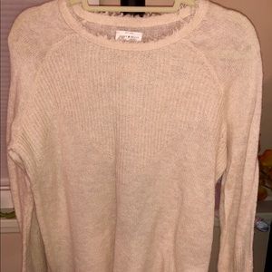 Large, Cream, Lucky Brand Sweater